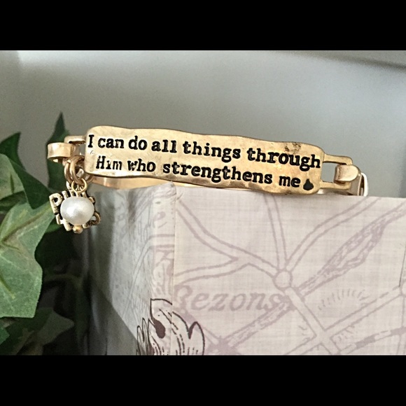 Jewelry - FINAL 💋 Faith Bracelet, Scripture Bible Bracelet